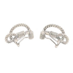 Hermes Earrings Rope 925 Sterling Silver — view 2