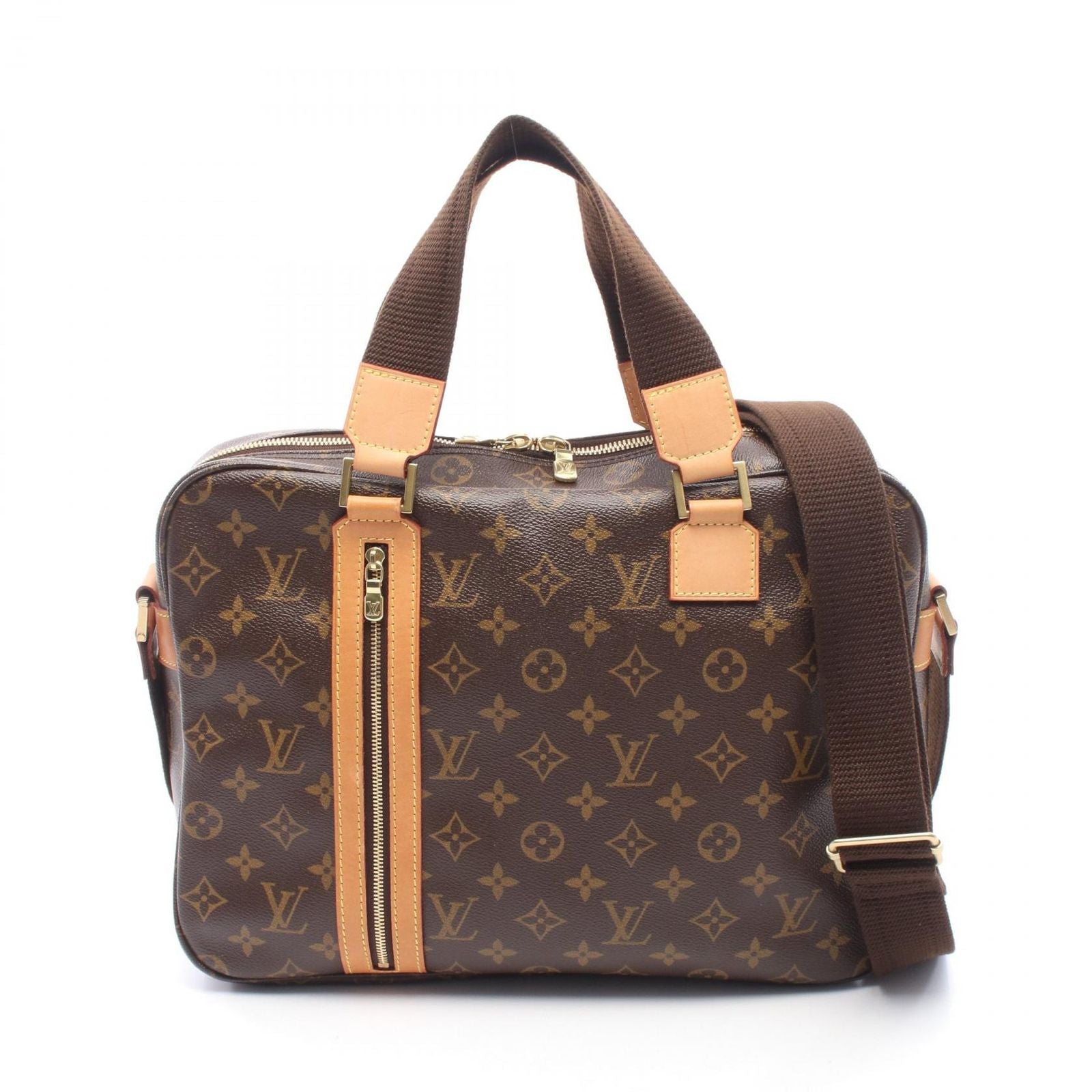 Louis Vuitton Handbag Sac Monogram Canvas Leather Sac Bosfour