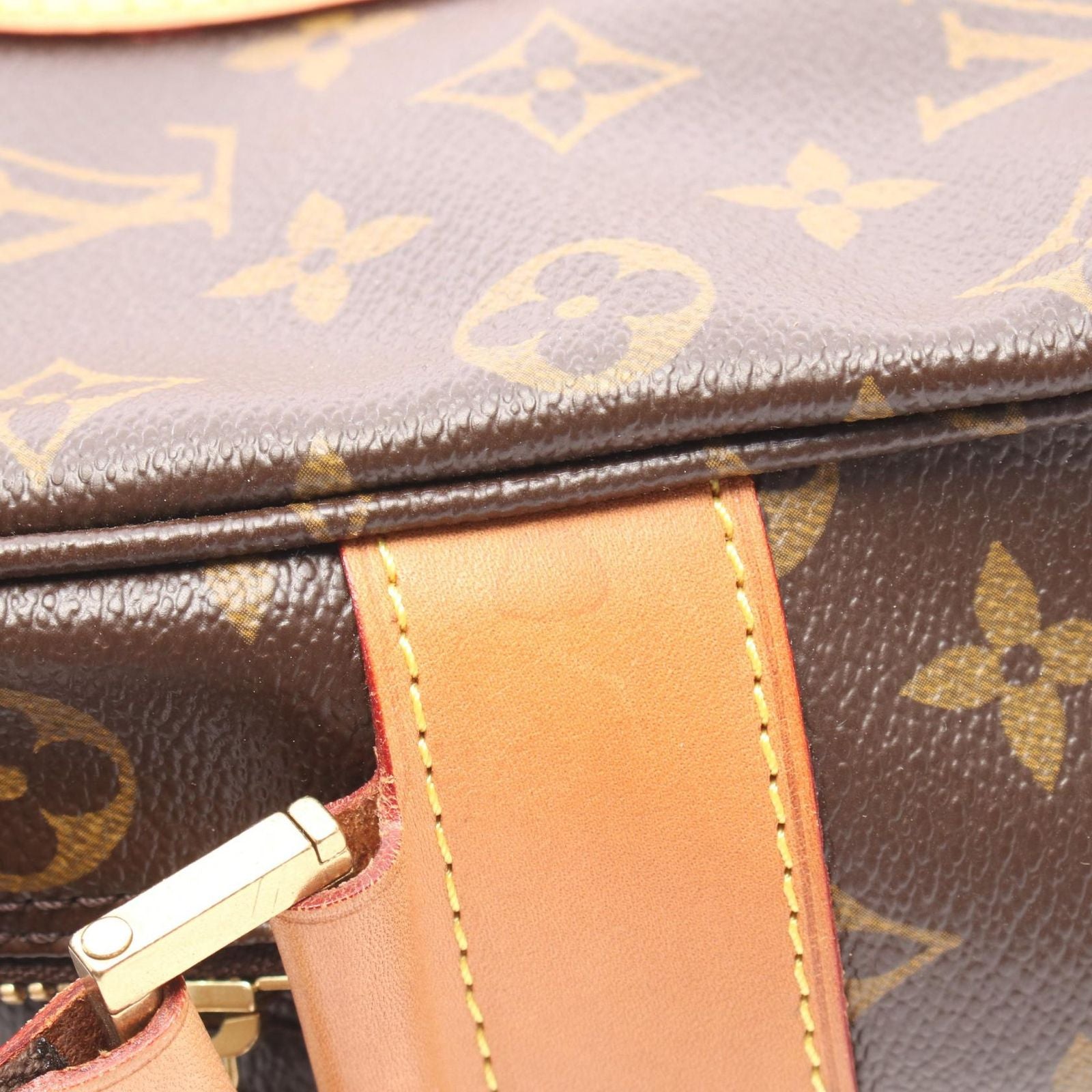 Louis Vuitton Handbag Sac Monogram Canvas Leather Sac Bosfour — view 7