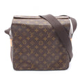 Louis Vuitton Shoulder Bag Naviglio Monogram Canvas Leather