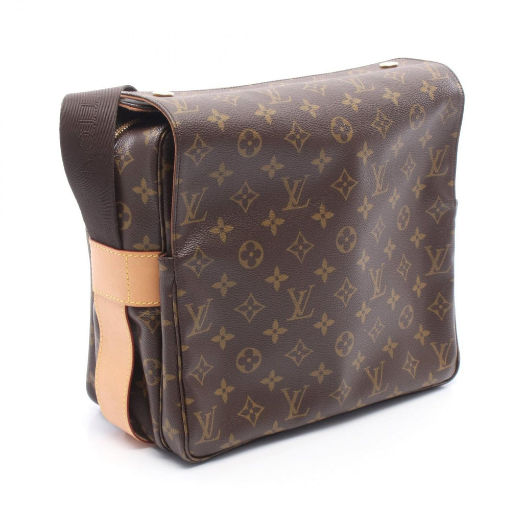 Louis Vuitton Shoulder Bag Naviglio Monogram Canvas Leather — view 2