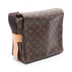Louis Vuitton Shoulder Bag Naviglio Monogram Canvas Leather — view 2