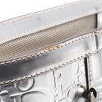 Dior Tote Silver Leather Trotter — view 6