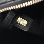 Chanel Shoulder Bag CC Logo Black Leather CC Vanity 2-Way Chain — view 5
