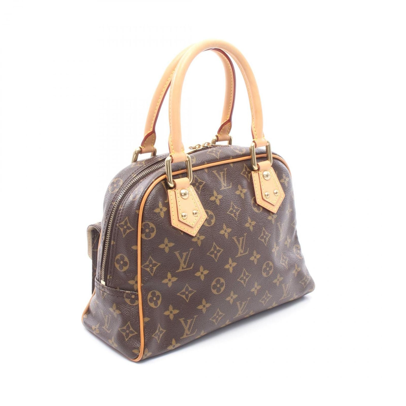 Louis Vuitton Handbag Manhattan PM Monogram Canvas Leather — view 2