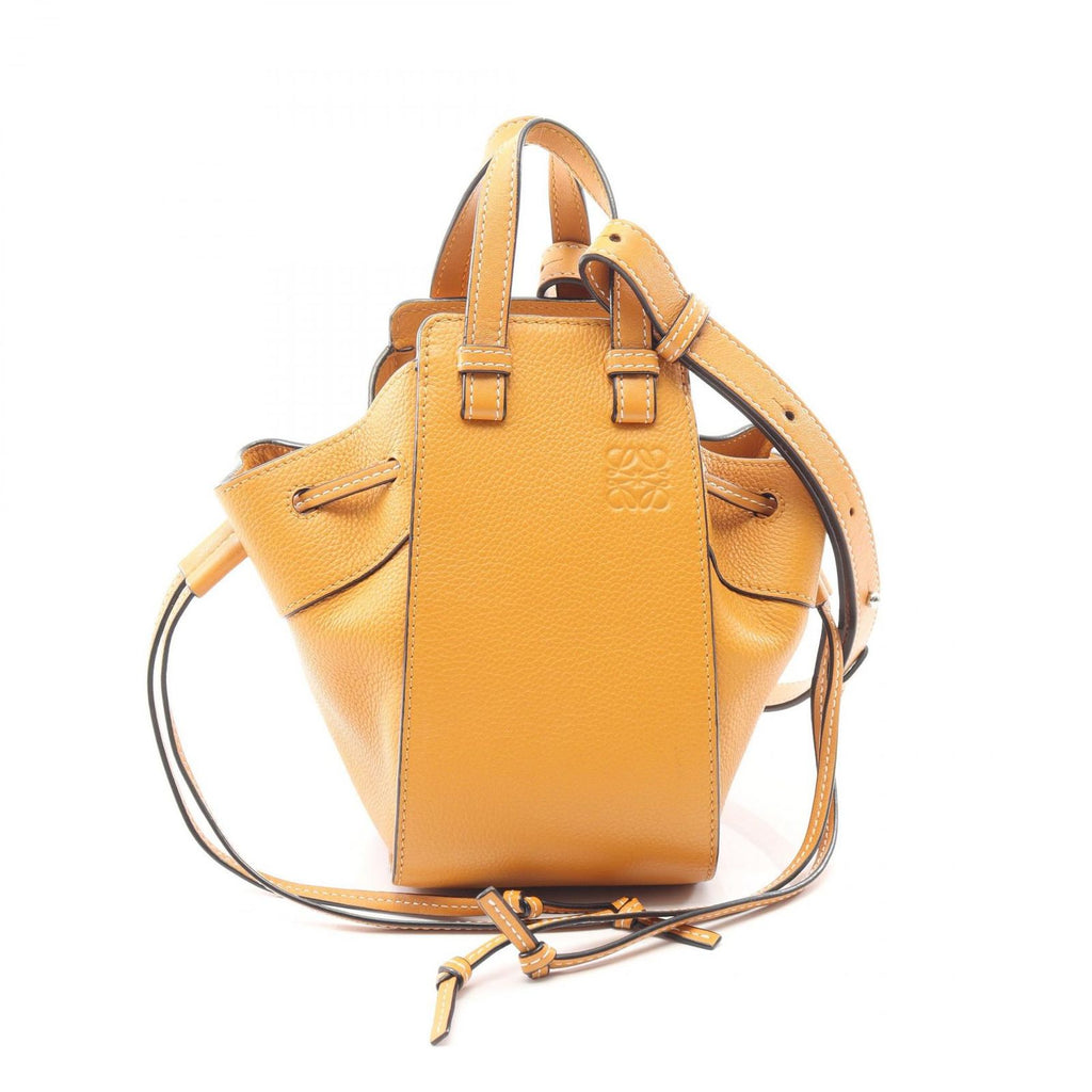 Loewe Handbag Hammock Drawstring Bag Mini 2-Way Master Leather