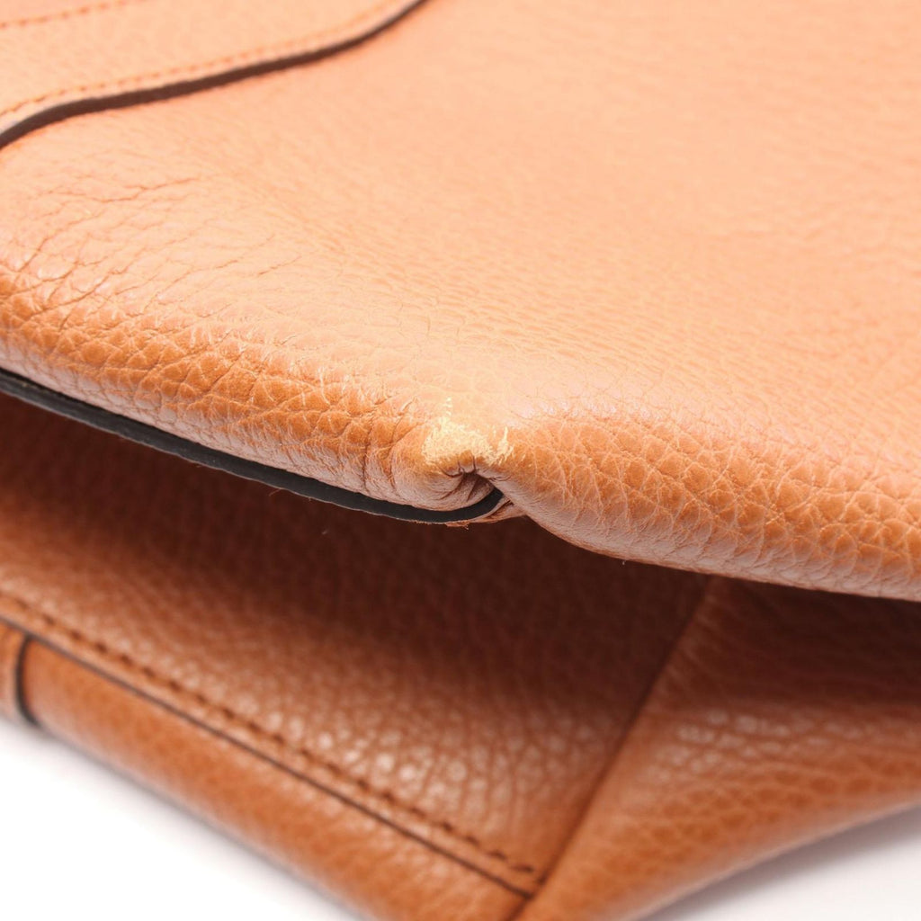 Gucci Tote Interlocking with Charm 2-Way Brown Leather — view 5