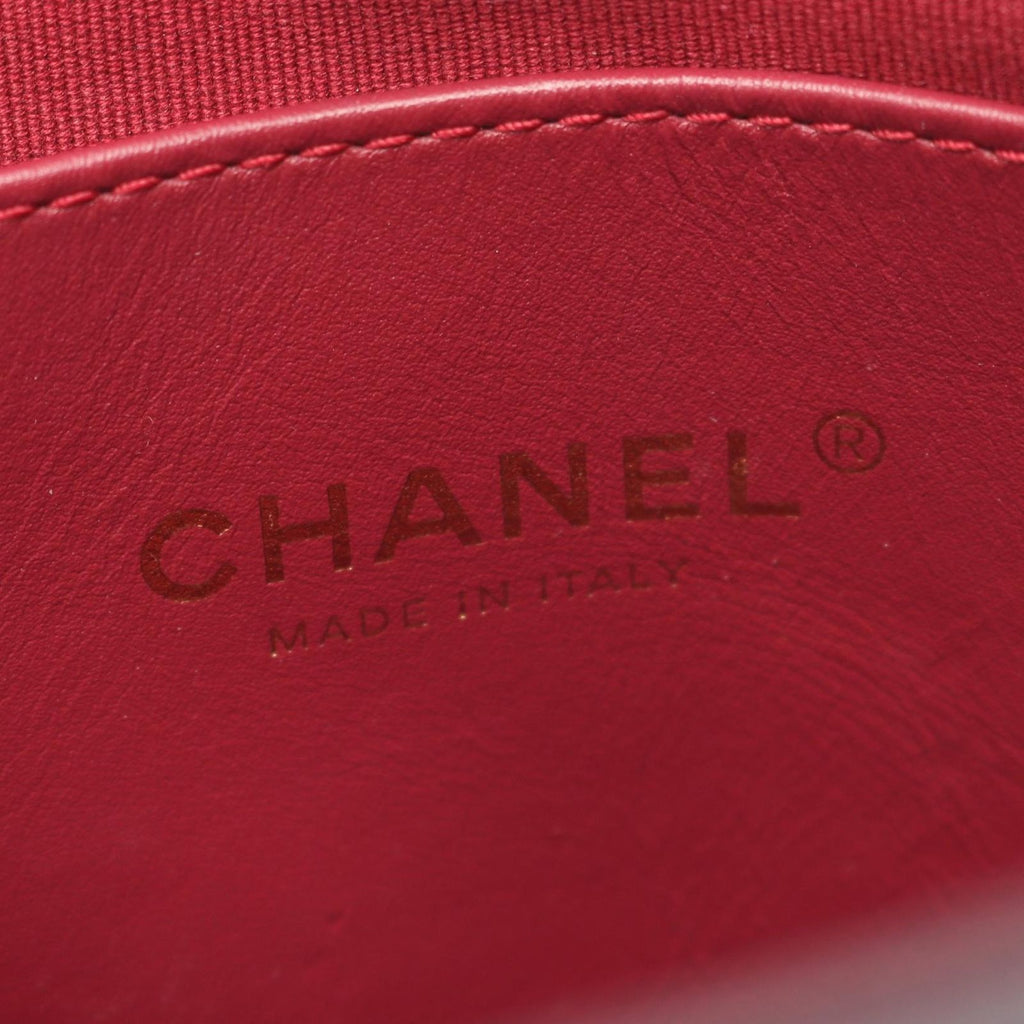Chanel Shoulder Bag Small Shopping Quilted Black Caviar Leather — view 4