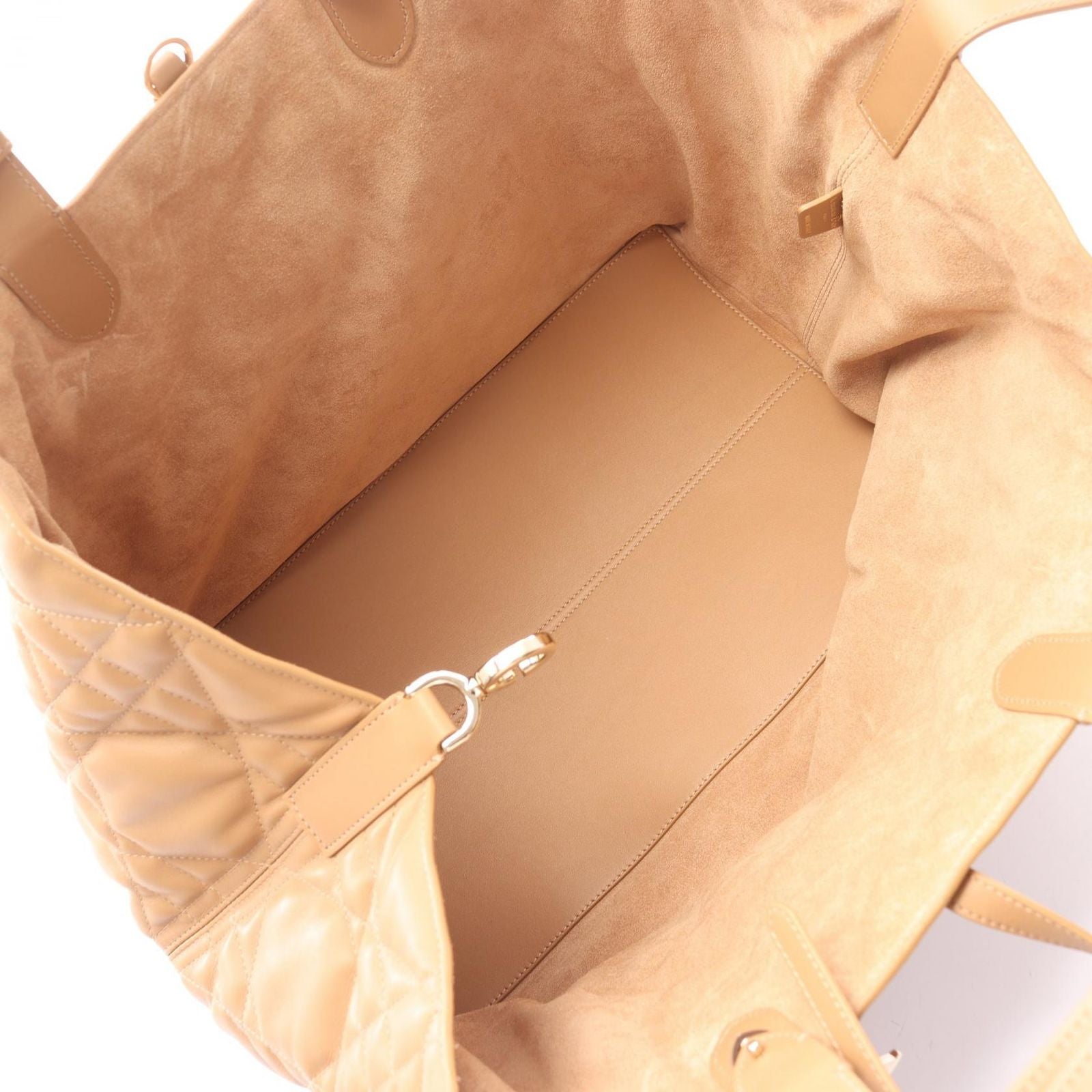 Dior Toujours Bag Large Micro Cannage Camel Leather — view 3