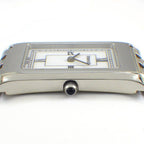 Tiffany & Co Watch Classic Rectangle White Dial Roman Index SS Quartz Analog — view 2