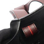Loewe Handbag Hammock Black Red Dot Print Leather — view 5