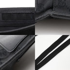 Gucci GG Canvas Black Shoulder Bag — view 8