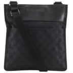 Gucci GG Canvas Black Shoulder Bag