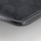 Gucci GG Canvas Black Shoulder Bag — view 4