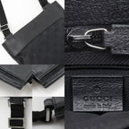 Gucci GG Canvas Black Shoulder Bag — view 9