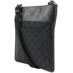Gucci GG Canvas Black Shoulder Bag — view 2