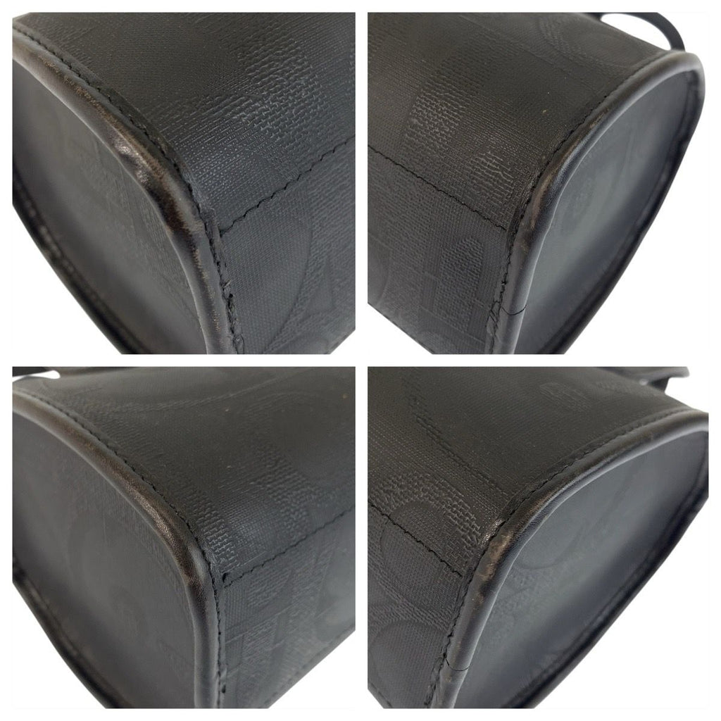 Dior Vintage Trotter Black Mini Boston Bag — view 3