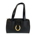 Dior Vintage Trotter Black Mini Boston Bag