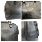 Gucci Snake Black Gold Leather Boston Bag — view 6