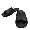 Hermes Sandals Leather Brown