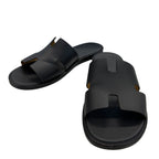 Hermes Sandals Leather Brown