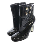Gucci Short Boots Enamel 36.5 Black SS — view 2