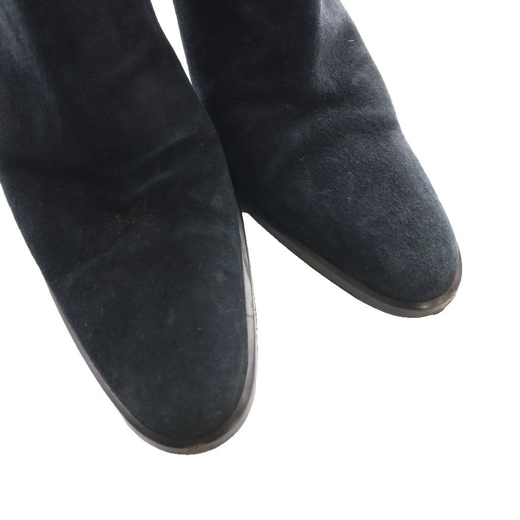 Gucci Suede Shaw 38.5 Navy SS Boot — view 3