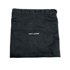 Saint Laurent Paris Bracelet Leather Black — view 4