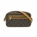 Louis Vuitton Pochette Cite Monogram Shoulder Bag Canvas