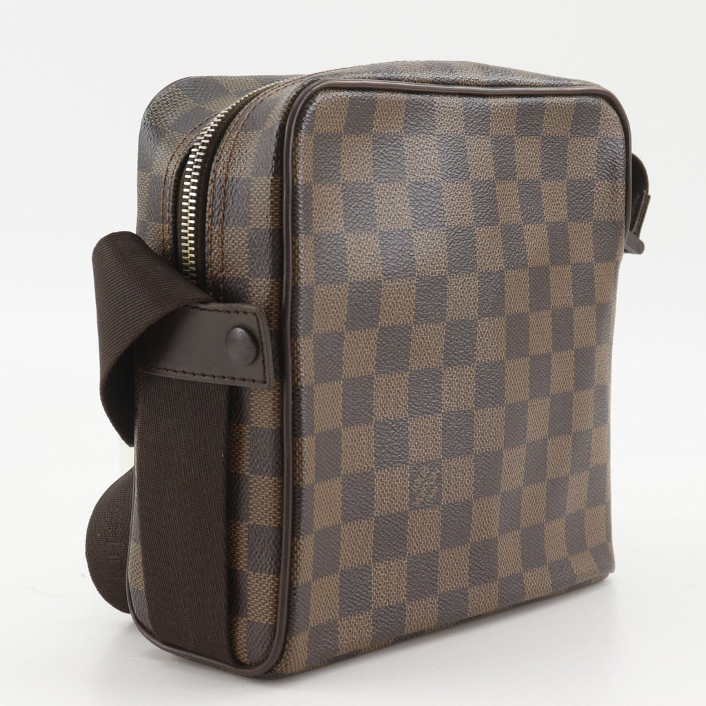 Louis Vuitton PM Damiercanvas Brown Shoulder Bag — view 3