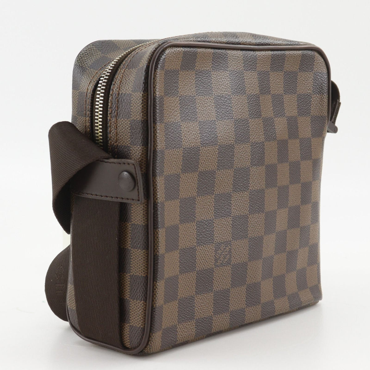 Louis Vuitton PM Damiercanvas Brown Shoulder Bag — view 3