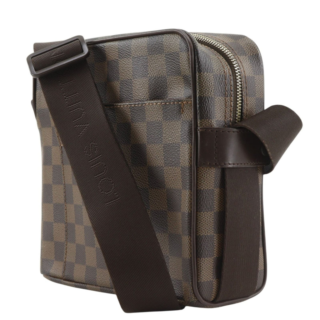Louis Vuitton PM Damiercanvas Brown Shoulder Bag — view 2