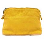 Hermes Bolide Pouch 20 Mini Makeup Cotton Yellow