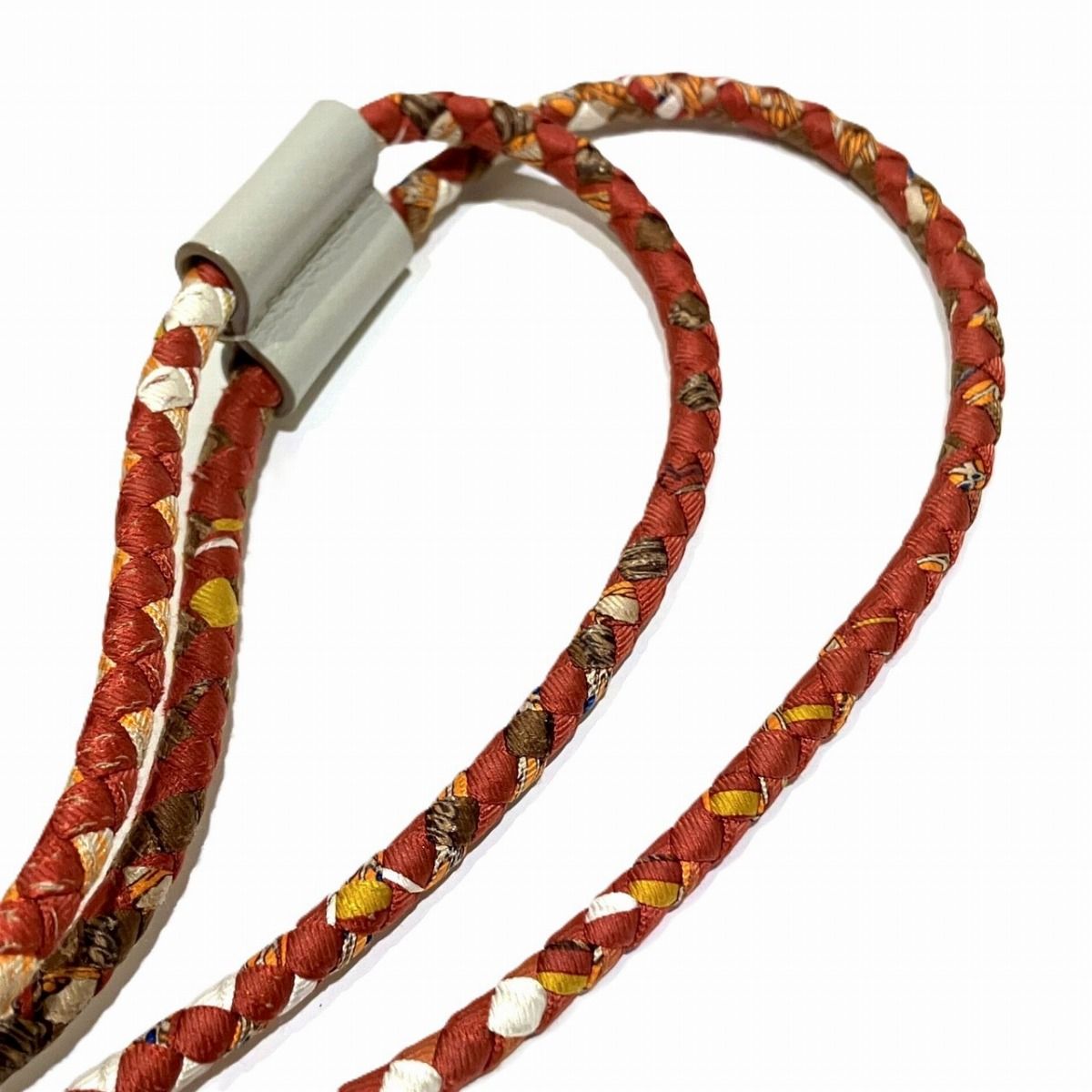 Hermes Soccer 22 Shoulder Bag Silk Leather — view 8