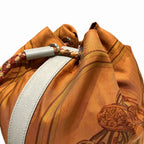 Hermes Soccer 22 Shoulder Bag Silk Leather — view 7