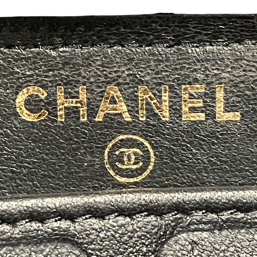Chanel Wallet Lambskin Wallets Black — view 4