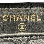 Chanel Wallet Lambskin Wallets Black — view 4