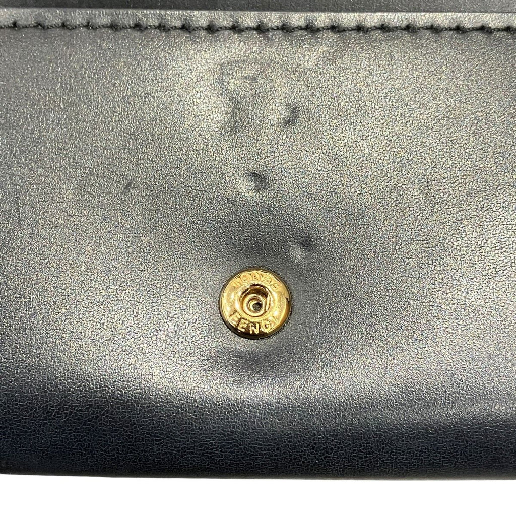 Fendi Wallet Leather Wallets Black — view 8