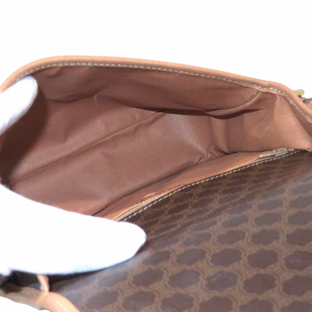Celine Macadam Shoulder Bag Leather — view 5