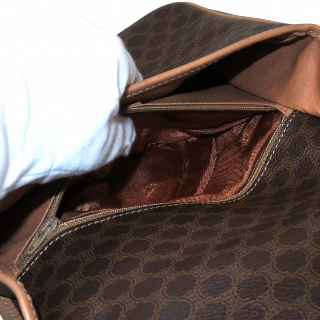 Celine Macadam Shoulder Bag Leather — view 6