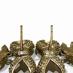 Chanel CC Logo Earrings Alloy — view 5
