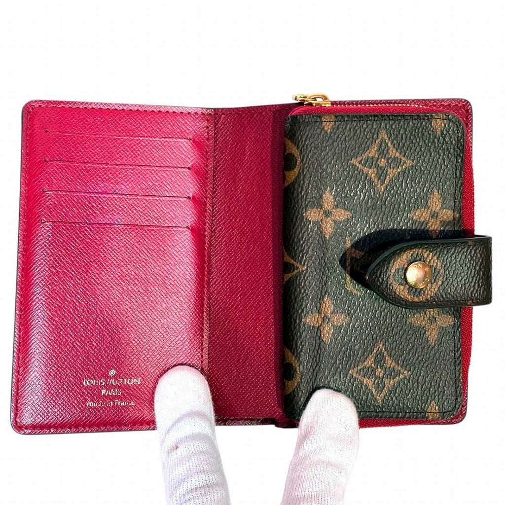 Louis Vuitton Portefeuille Juliette Monogram Bifold Wallet Canvas — view 3