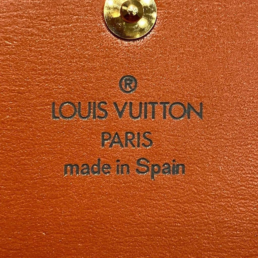 Louis Vuitton Pochette Porto Monet Cult Cles Epi Wallet Leather — view 4