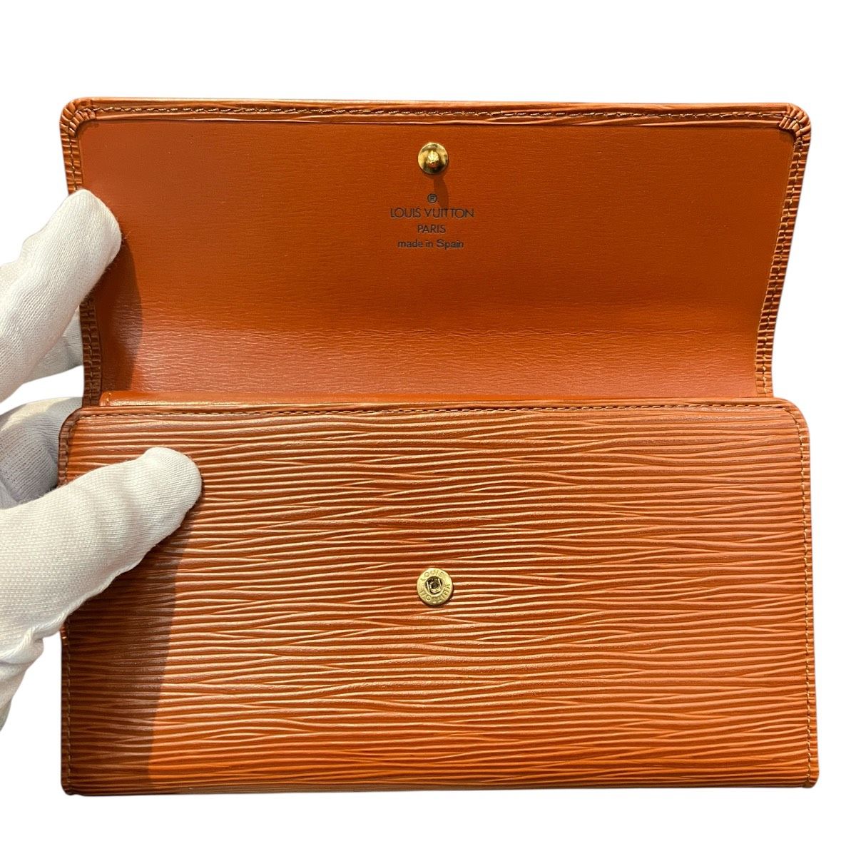 Louis Vuitton Pochette Porto Monet Cult Cles Epi Wallet Leather — view 8