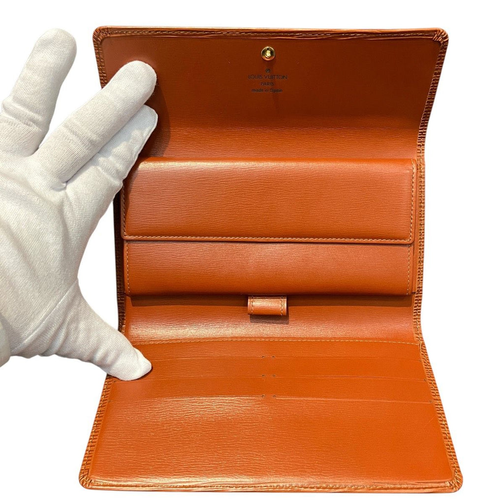 Louis Vuitton Pochette Porto Monet Cult Cles Epi Wallet Leather — view 3