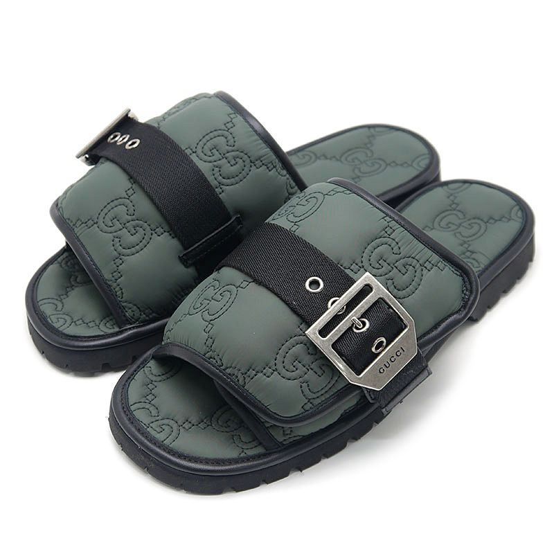 Gucci GG Quilted Sandals — view 2