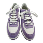 Chanel Sneakers Canvas Purple CC Logo — view 2