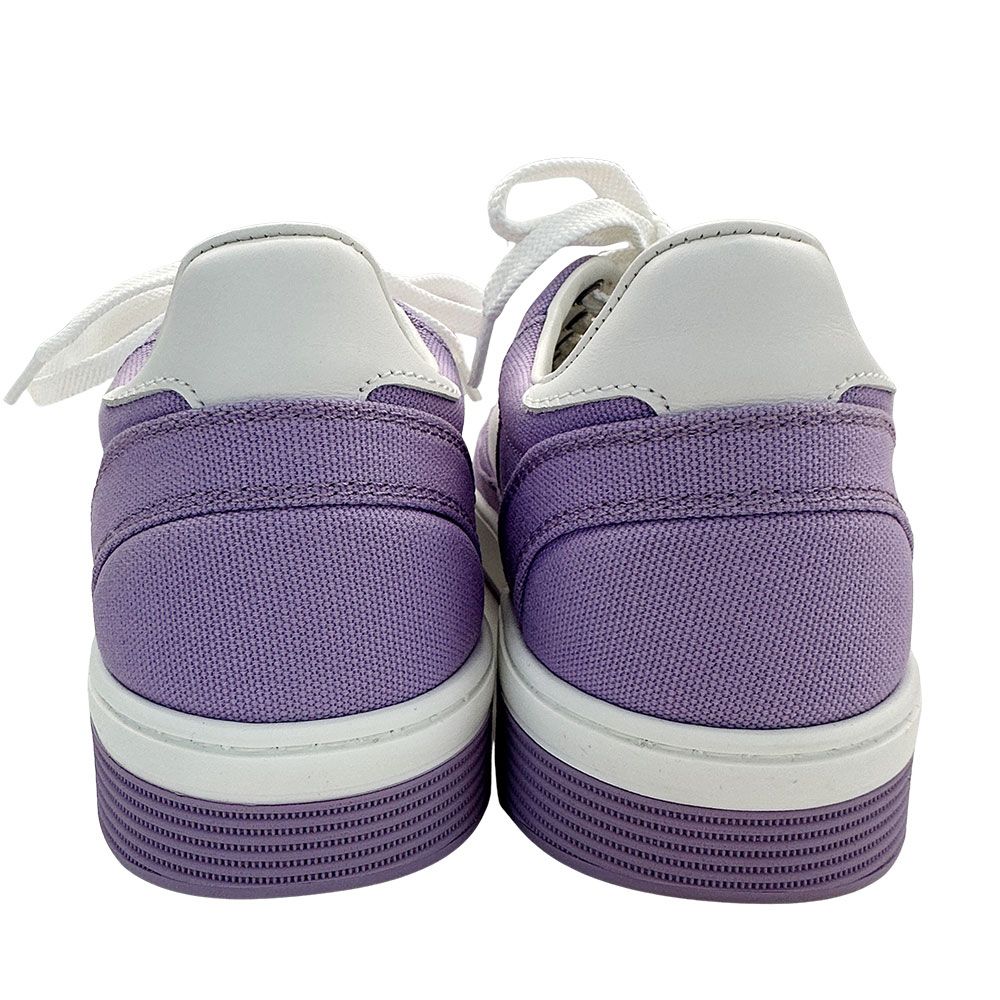 Chanel Sneakers Canvas Purple CC Logo — view 4