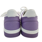 Chanel Sneakers Canvas Purple CC Logo — view 4