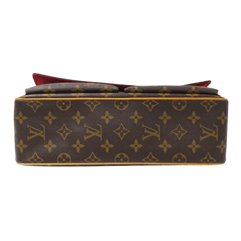 Louis Vuitton Monogram Shoulder Bag MM Brown — view 3